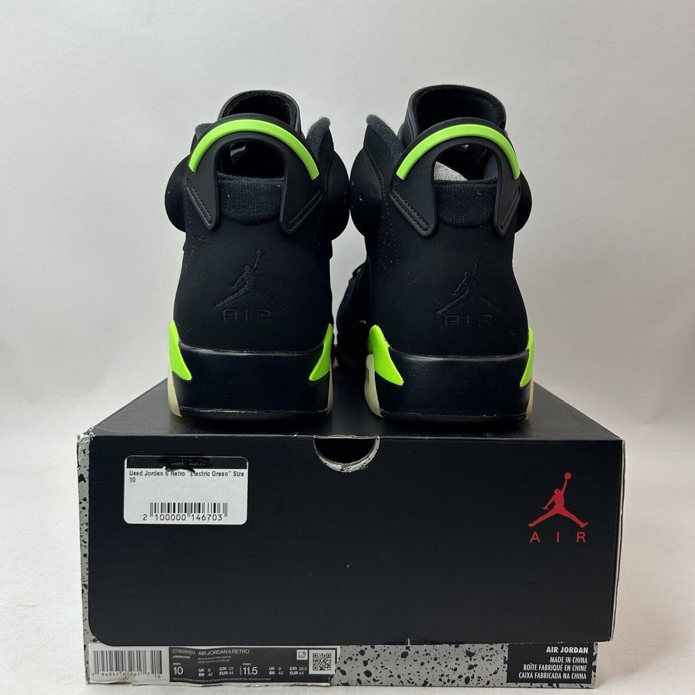 Nike Shoes Air Jordan 6 Retro “Electric Green” 2023 - Picture 5 of 8